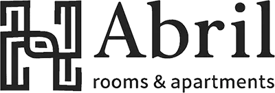Logotipo Abril rooms and apartments